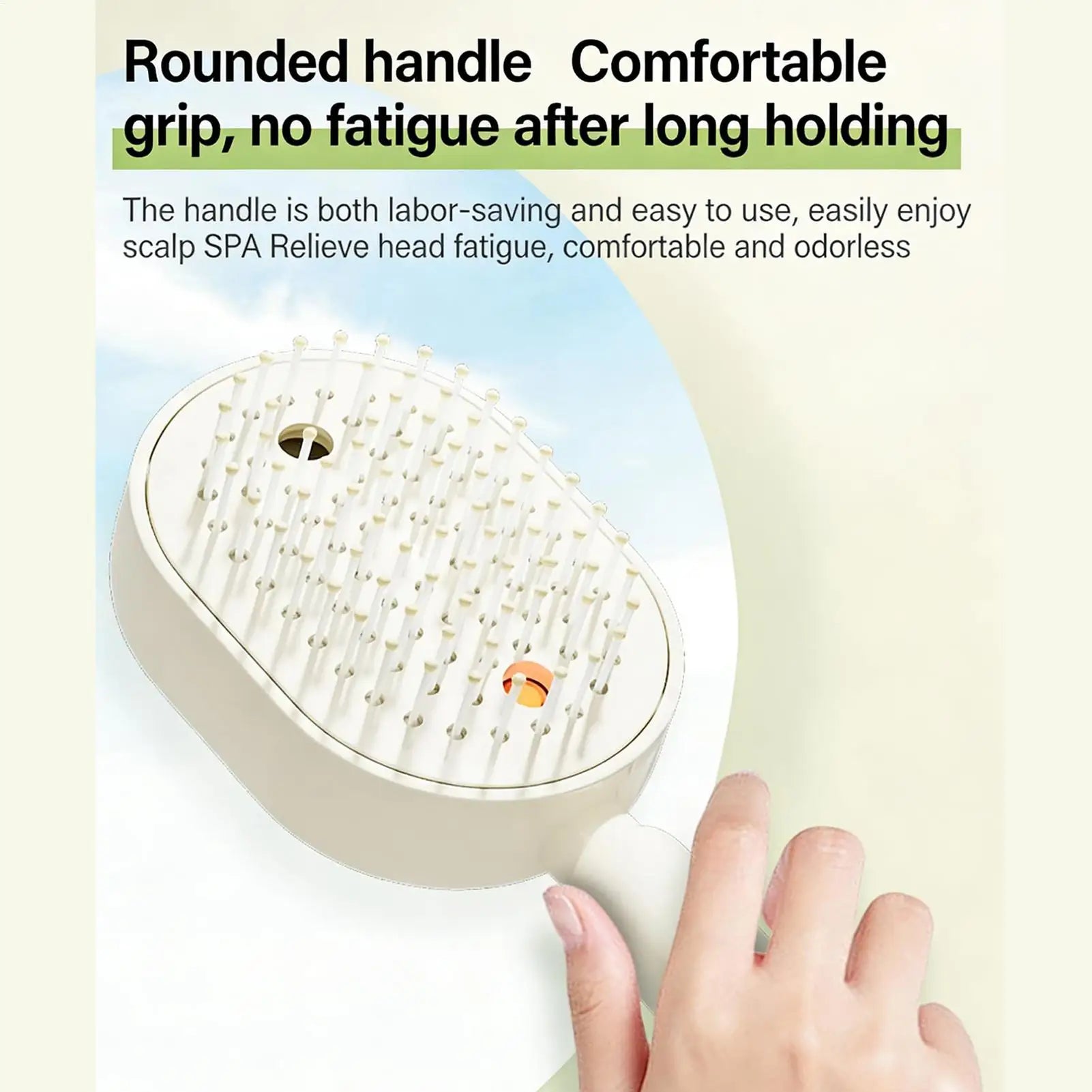 Brosse à vapeur rechargeable