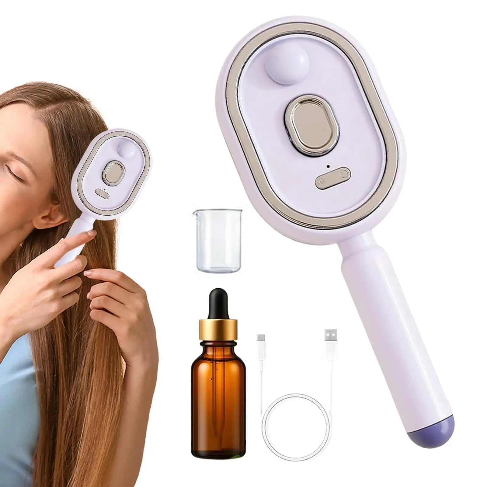 Brosse à vapeur rechargeable