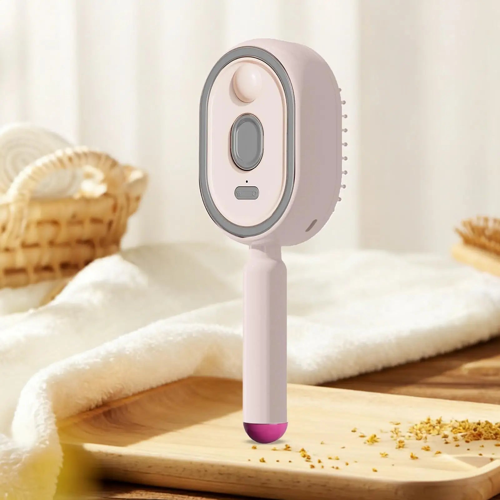 Brosse à vapeur rechargeable