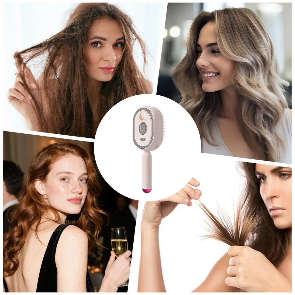 Brosse à vapeur rechargeable