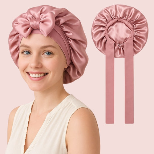 BONNET EN SATIN - L’elegante Miss